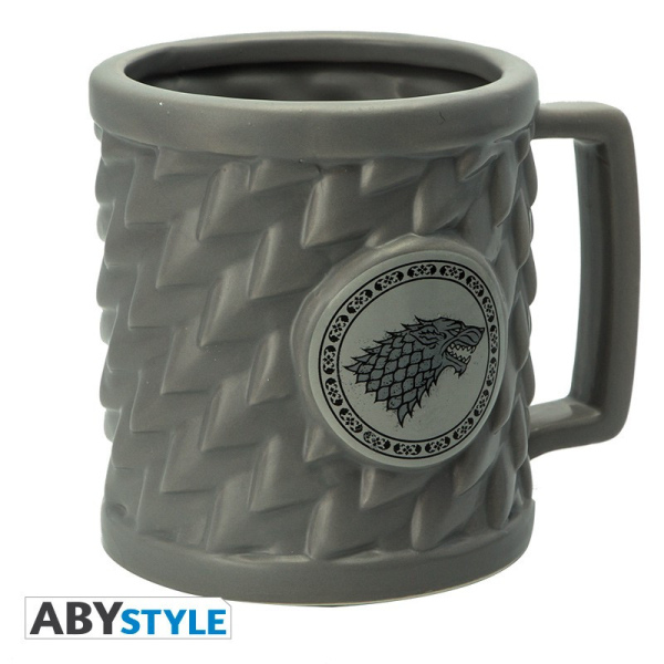 GAME OF THRONES - Mug 3D - STARK