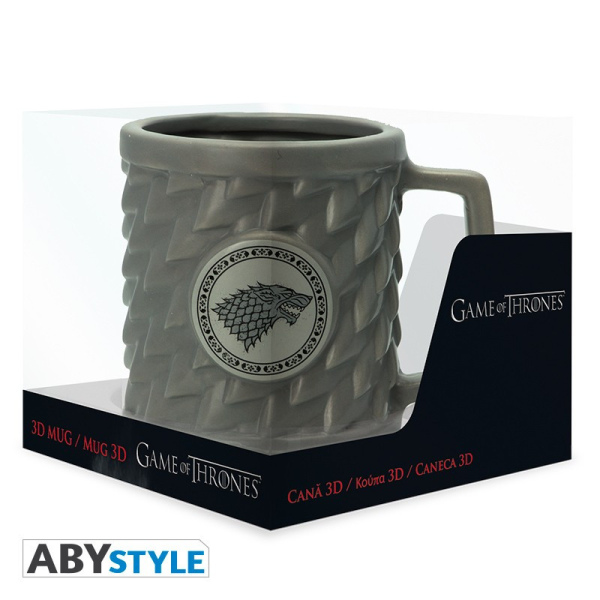 GAME OF THRONES - Mug 3D - STARK