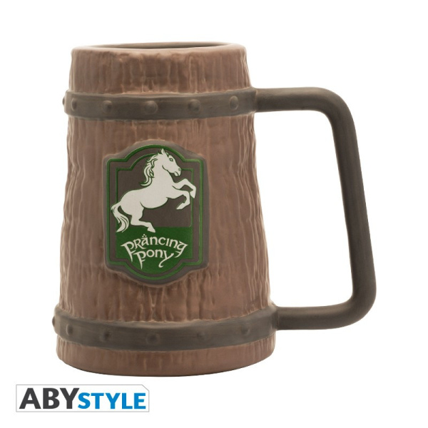 LORD OF THE RINGS - 3D Tankard - Prancing Pony